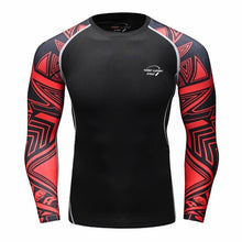 Men's 3D Long-Sleeve Rash Guard / Compression shirt / Base Layer ( For Exercise, Workouts, BJJ, MMA and Fitness) 17