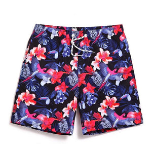 His and Hers "Florals 5" Matching Swim Trunks