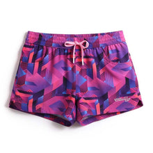 His and Hers Pink Matching Swim Trunks