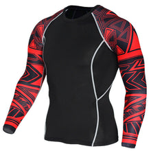 Men's 3D Long-Sleeve Rash Guard /Compression shirt / Base Layer ( For Exercise, Workouts, BJJ, MMA and Fitness) 2