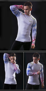 Men's Long-Sleeve Rash Guard / Compression shirt / Base Layer ( For Exercise, Workouts, BJJ, MMA and Fitness) 11
