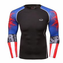 Men's Long-Sleeve Rash Guard / Compression shirt / Base Layer ( For Exercise, Workouts, BJJ, MMA and Fitness) 16